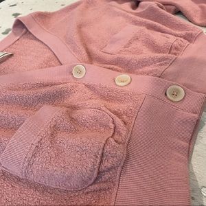 Urban Outfitters Pink crop sweater